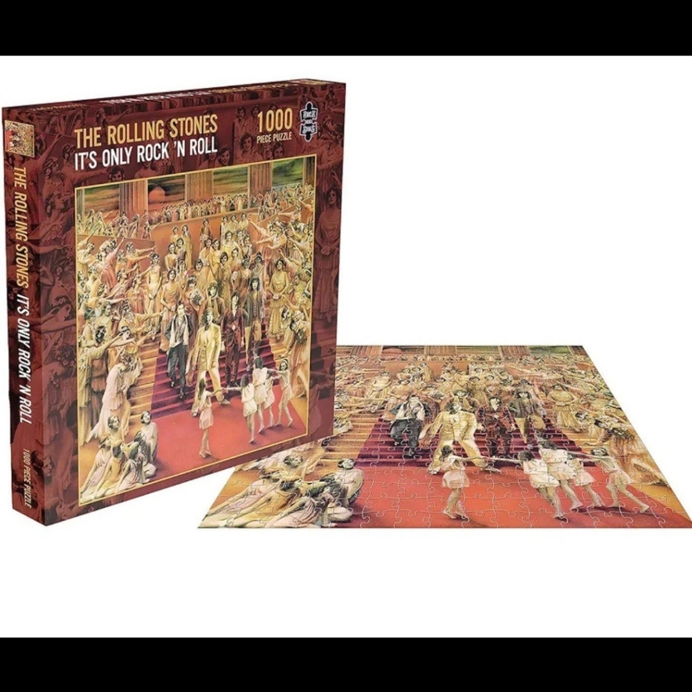 New. ROLLING STONES ALBUM COVER 1000 Piece Puzzle Sealed